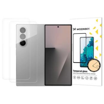 Wozinsky TPU Full Body fólia (előlapi+fő képernyőre + zsanérra) Samsung Galaxy Z Fold7 - 2 db kép