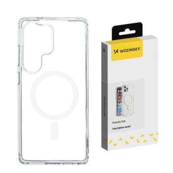 Wozinsky Ultra Clear MagSafe-kompatibilis tok Samsung Galaxy S25 - átlátszó kép