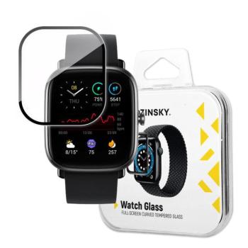 Wozinsky Watch Glass hibrid üveg fekete szegéllyel Amazfit GTS 2 Mini kép