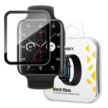 Wozinsky Watch Glass hibrid üveg Oppo Watch 2 46 mm fekete kép