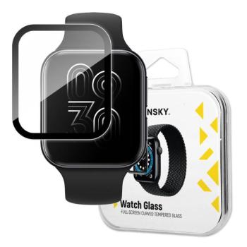 Wozinsky Watch Glass hibrid üveg Oppo Watch 46 mm fekete kép
