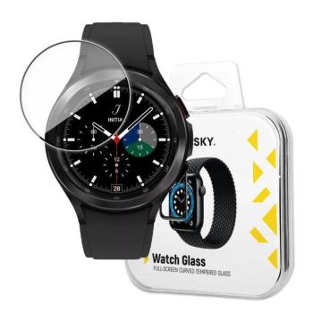 Wozinsky Watch Glass hibrid üveg Samsung Galaxy Watch 4 44 mm fekete kép