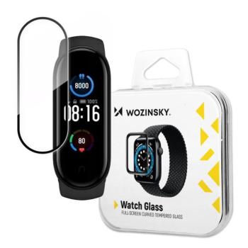 Wozinsky Watch Glass hibrid üveg Xiaomi Mi Band 5 fekete kép
