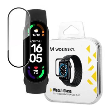 Wozinsky Watch Glass hibrid üveg Xiaomi Mi Band 6 fekete kép