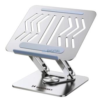 Wozinsky WRS-CPY84SS Alumínium laptop állvány - Ezüst kép