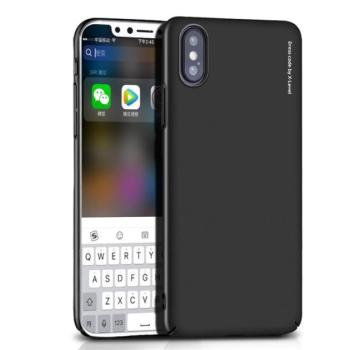 X-LEVEL KNIGHT műanyag telefonvédő (ultravékony) FEKETE Apple iPhone XS Max 6.5 kép