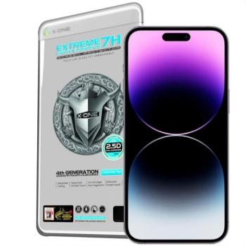 X-ONE Extreme Shock Eliminator edzett üveg - iPhone 14 Pro Max/15 Plus kép