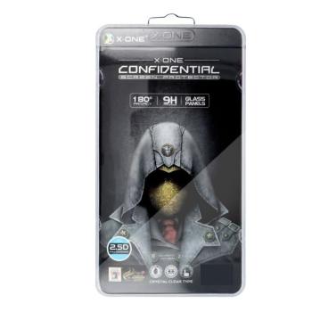 X-ONE Full Cover Extra Strong Privacy - iPhone 15 (teljes ragasztás) edzett üveg 9H kép
