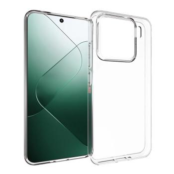 Xiaomi 15 5G vékony szilikon hátlap, Átlátszó kép