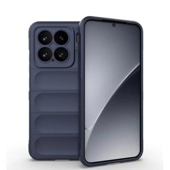 Xiaomi 15, Szilikon tok, közepesen ütésálló, 3D minta, sötétkék kép