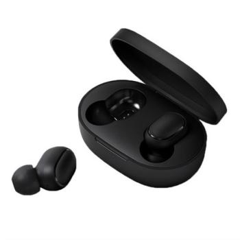 XIAOMI AirDots / EarBuds Basic 2 bluetooth fülhallgató SZTEREO (v5.0, TWS, extra mini + töltőtok) FEKETE CAT S60, Apple iPhone 7 4.7, Apple iPhone 7 Plus 5.5, Evolveo Strongphone Q5, Blackberry DT kép