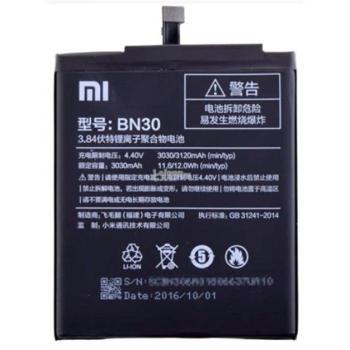 Xiaomi BN30 (Xiaomi Redmi 4A) kompatibilis akkumulátor 3120mAh, OEM jellegű, Grade S kép