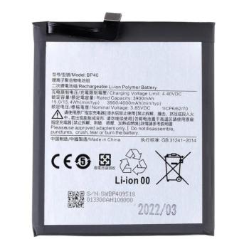 Xiaomi BP40 (Mi 9T/Mi 9T Pro) kompatibilis akkumulátor 4000mAh Li-ion, OEM jellegű, Grade S kép