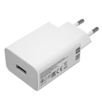 XIAOMI hálózati töltő USB aljzat (5V / 2000mA, 18W, gyorstöltés támogatás, QC 3.0) FEHÉR CAT S60, Apple iPhone 7 4.7, Apple iPhone 7 Plus 5.5, Evolveo Strongphone Q5, Blackberry DTEK50 , Voda kép