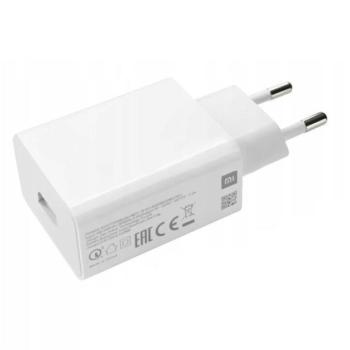 XIAOMI hálózati töltő USB aljzat (5V / 3000mA, 15W, gyorstöltés támogatás) FEHÉR CAT S60, Apple iPhone 7 4.7, Apple iPhone 7 Plus 5.5, Evolveo Strongphone Q5, Blackberry DTEK50 , Vodafone Sma kép