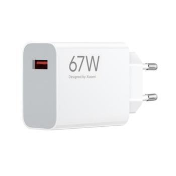 XIAOMI HYPERCHARGE hálózati töltő USB aljzat (67W, gyorstöltő) FEHÉR kép