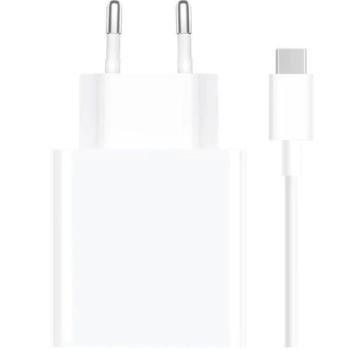 Xiaomi MDY-16-EF USB-A hálózati töltő adapter + USB-C töltő- és adatkábel, 33W, 3A, fehér kép