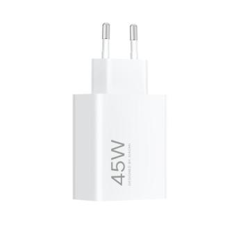 Xiaomi MDY-17-EF USB-A hálózati töltő adapter 45W, fehér kép
