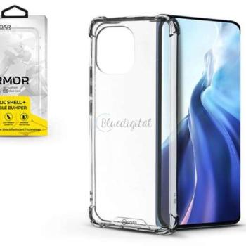 Xiaomi Mi 11 szilikon hátlap - Roar Armor Gel - átlátszó kép
