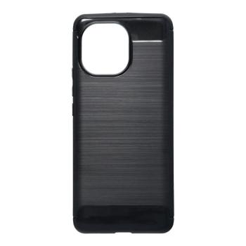 Xiaomi Mi 11 Ultra szilikon tok, fekete, Carbon fiber kép