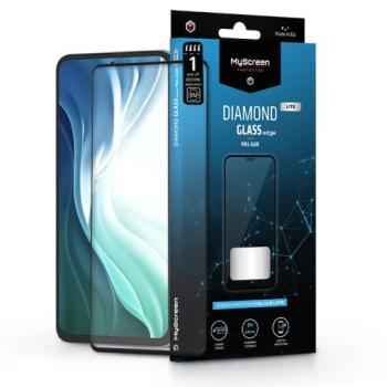 Xiaomi Mi 11i 5G/Poco F3 edzett üveg képernyővédő fólia - MyScreen Protector Diamond Glass Lite Edge2.5D Full Glue - fekete kép