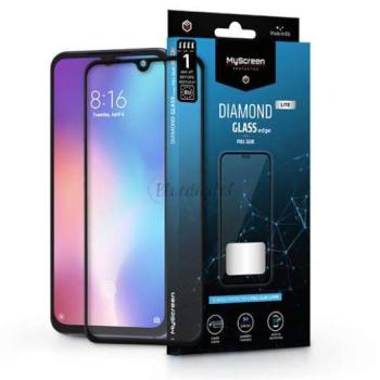 Xiaomi Mi 9 SE edzett üveg képernyővédő fólia - MyScreen Protector Diamond GlassLite Edge2.5D Full Glue - fekete kép