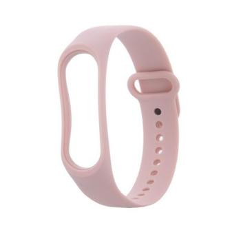 Xiaomi Mi Band 3 / Mi Band 4, szilikon pótszíj, rózsaszín kép