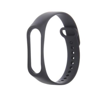 Xiaomi Mi Band 5 / Mi Band 6, szilikon pótszíj, fekete kép