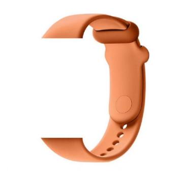 Xiaomi Mi Smart Band 8 Pro / Redmi Watch 4, szilikon pótszíj, állítható, Devia Delux Sport, narancssárga kép