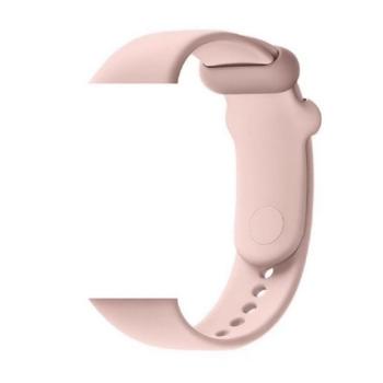 Xiaomi Mi Smart Band 8 Pro / Redmi Watch 4, szilikon pótszíj, állítható, Devia Delux Sport, rózsaszín kép