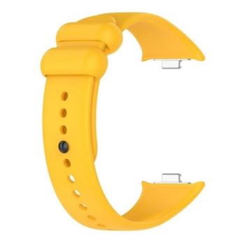 Xiaomi Mi Smart Band 8 Pro / Redmi Watch 4, szilikon pótszíj, állítható, narancssárga kép