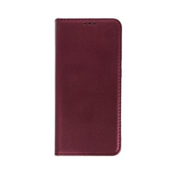 Xiaomi Note 8 Smart Magnetic Könyvtok - Bordó kép