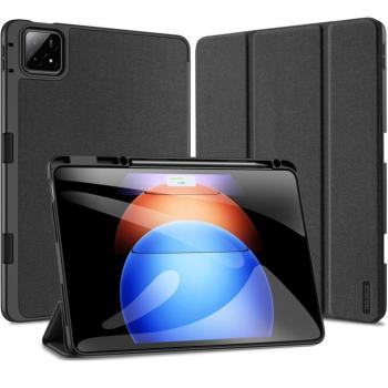Xiaomi Pad 6S Pro (12.4), mappa tok, Trifold, érintőceruza tartó, Dux Ducis Domo, fekete kép