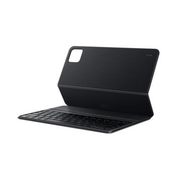 Xiaomi Pad 8 Pro / Pad 8 gyári oldalra nyíló, kitámasztható mappa tok billentyűzettel, szürke kép