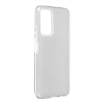 Xiaomi Poco M4 Pro 5G szilikon tok, csillámos, hátlap tok, ezüst, Shining kép