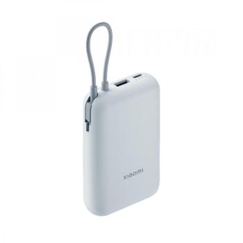 Xiaomi Power Bank 10000mAh beépített usb-c kábel kék BHR9073 kép