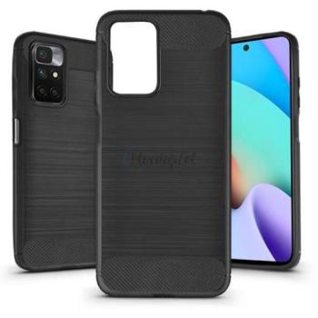 Xiaomi Redmi 10 szilikon hátlap - Carbon - fekete kép