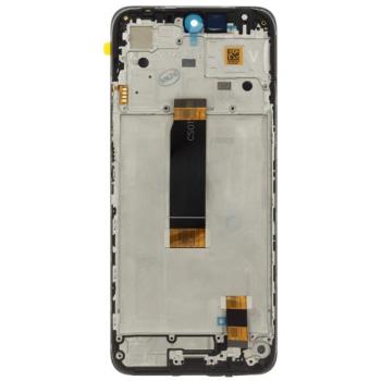 Xiaomi Redmi 12 4G gyári LCD kijelző kerettel, fekete (Service Pack) kép