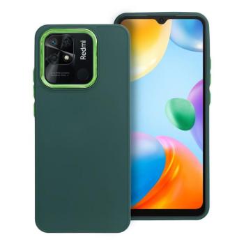 Xiaomi Redmi 12 4G hátlap tok, TPU tok, zöld, Frame kép