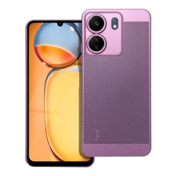 Xiaomi Redmi 13C 4G hátlap tok, műanyag tok, légáteresztő, lila, Breezy kép