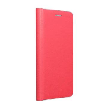 Xiaomi Redmi 13C telefon tok, könyvtok, oldalra nyíló tok, mágnesesen záródó, piros, Luna Book kép