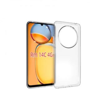 Xiaomi Redmi 14C vékony szilikon hátlap, Átlátszó kép