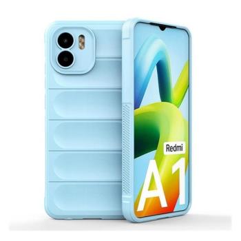 Xiaomi Redmi A1 / A2, Szilikon tok, közepesen ütésálló, 3D minta, világoskék kép