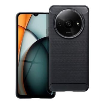 Xiaomi Redmi A3 4G szilikon tok, fekete, Carbon fiber kép