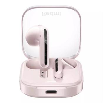 XIAOMI REDMI BUDS 6 ACTIVE bluetooth fülhallgató SZTEREO (v5.4, TWS, zajszűrő, mikrofon, IPX4 + töltőtok) RÓZSASZÍN kép