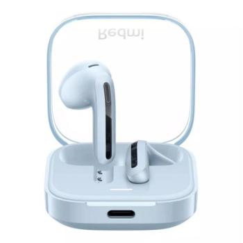 XIAOMI REDMI BUDS 6 ACTIVE bluetooth fülhallgató SZTEREO (v5.4, TWS, zajszűrő, mikrofon, IPX4 + töltőtok) VILÁGOSKÉK kép