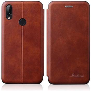 Xiaomi Redmi K40 / K40 Pro / K40 Pro Plus / Mi 11i / Poco F3, Oldalra nyíló tok, stand, Wooze Protect And Dress Book, barna kép