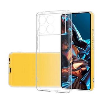 Xiaomi Redmi K70E / Poco X6 Pro 5G, Szilikon tok, ultravékony, átlátszó kép