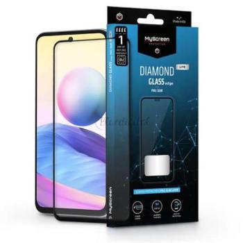 Xiaomi Redmi Note 10 5G/Poco M3 Pro 5G edzett üveg képernyővédő fólia - MyScreenProtector Diamond Glass Lite Edge2.5D Full Glue - fekete kép