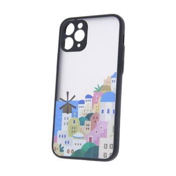 Xiaomi Redmi Note 10 5G / Poco M3 Pro / M3 Pro 5G szilikon tok, hátlap tok, TPU tok, fekete, Ultra Trendy City 3 kép